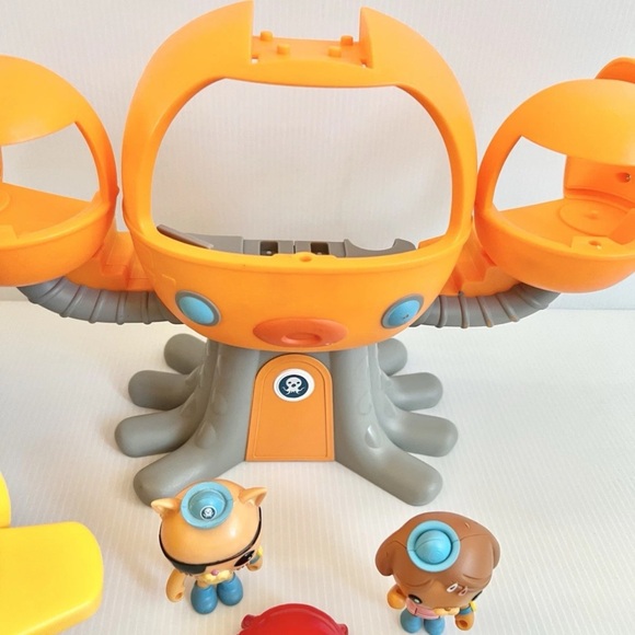 Octonauts Gup S Polar Explore Vehicle Captain Figure + Octopod Incomplete WORKS - Picture 11 of 12